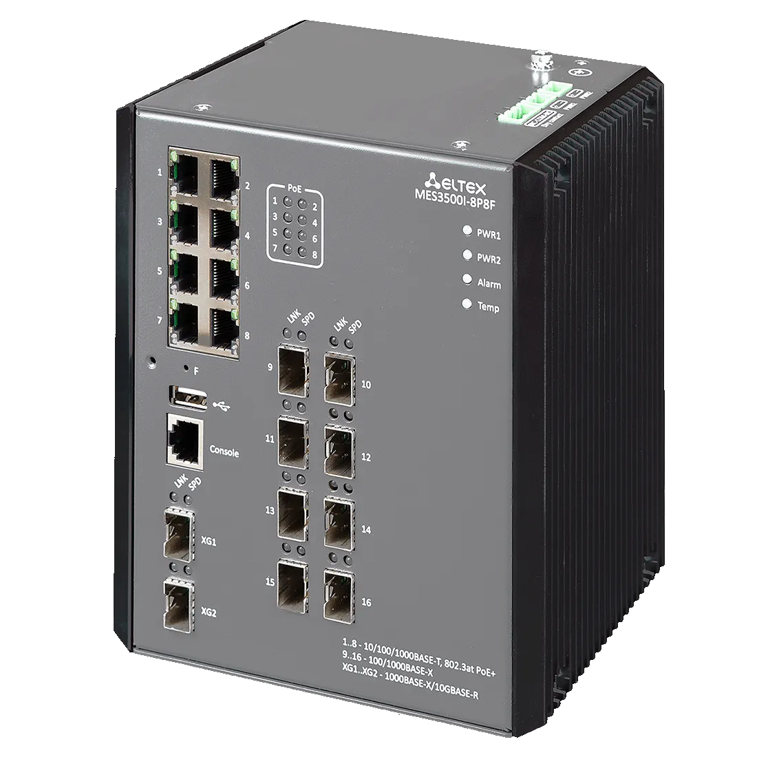 Промышленный коммутатор MES3500I-8P8F